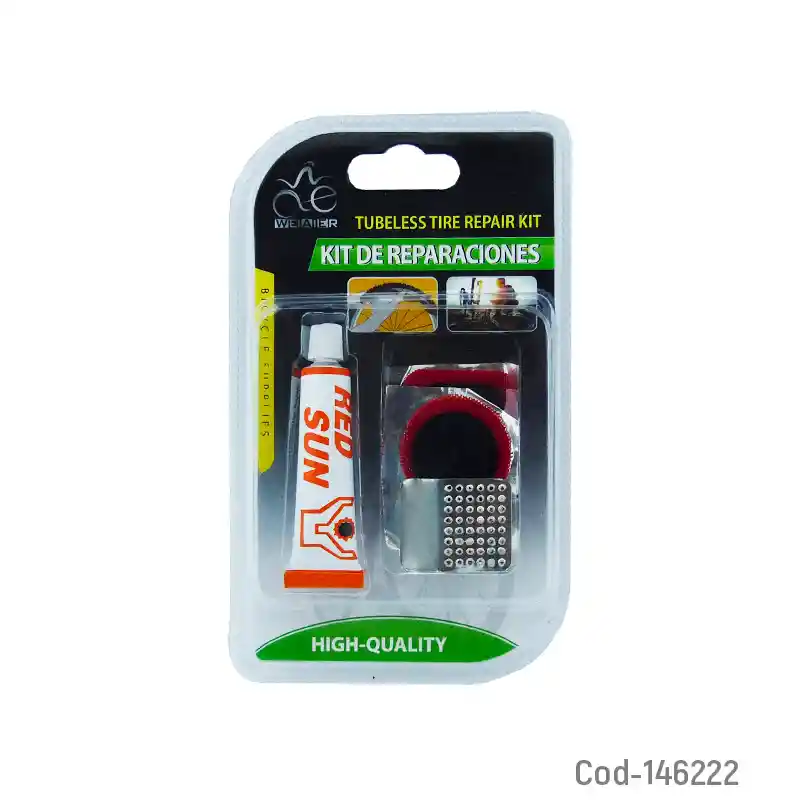 Kit De Reparacion Para Bicicleta Marca Weiaier 8 En 1