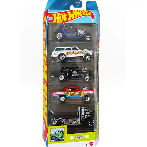Hot Wheels 5 Autitos Gassers
