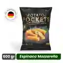 Papas Potato Pockets Espinaca Mozzarella