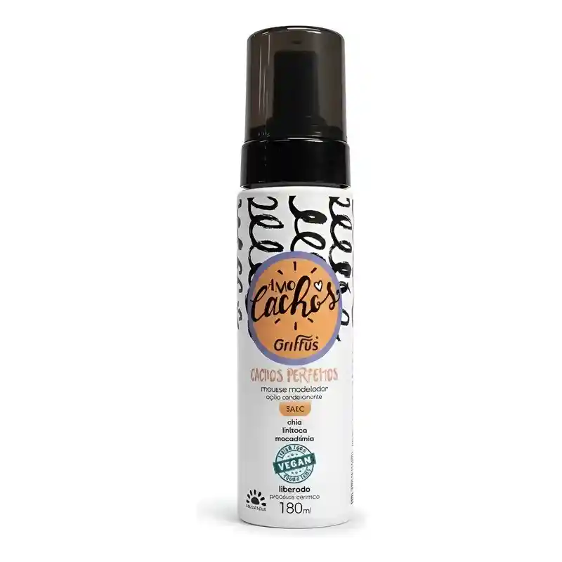 Mousse Amo Cachos Griffus 180ml – Cachos Perfectos Con Definición Y Movimiento