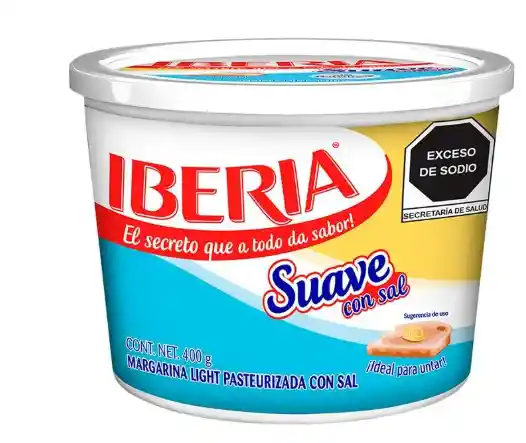 Iberia Margarina C/sal 400gr
