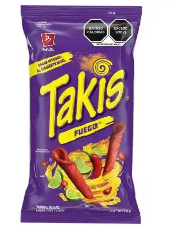 Barcel Takis Fuego 200 Gr