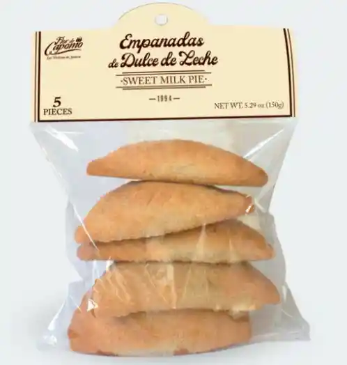 Flor De Capomo Empanada Dulce Leche Con 5 Pzs.