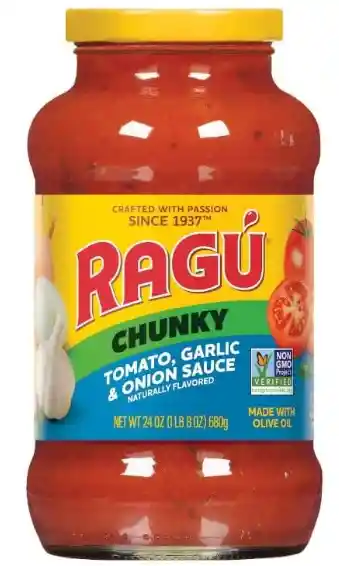Ragu Salsa Chunky Tomato Garlic & Onion 680gr