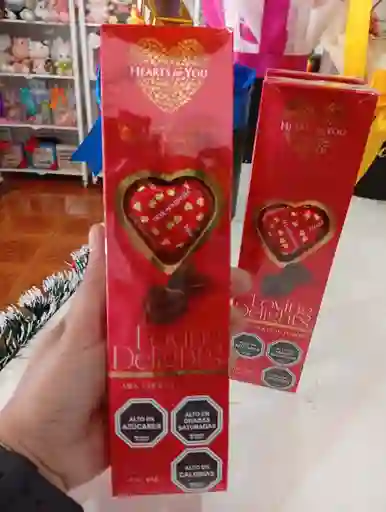 Caja Chocholate Estuche Rojo