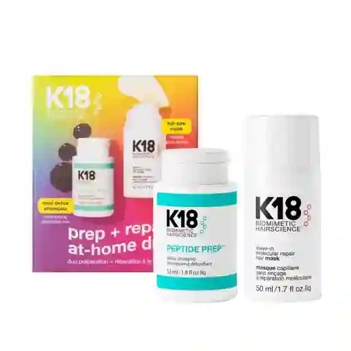 K18 Dúo Prep + Repair En Casa