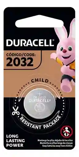 Pila De Botón Litio 3v Cr 2032 Duracell
