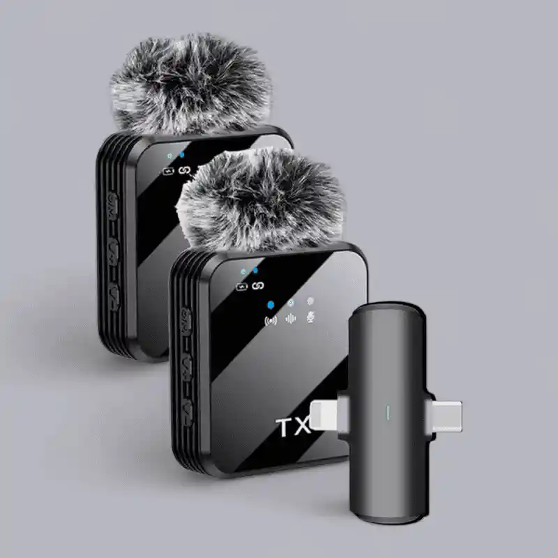 Micrófono Inalámbrico F15-2 Doble