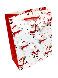 Bolsa De Regalo Navidad Con Pompom (pequeña)