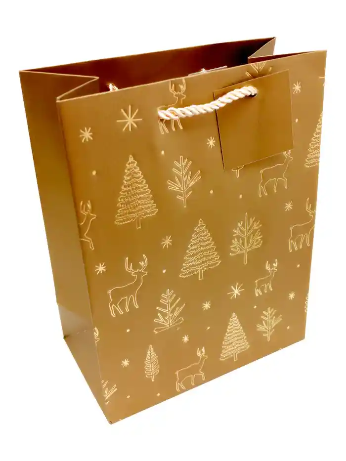 Bolsa De Regalo Iconos De Navidad (grande)