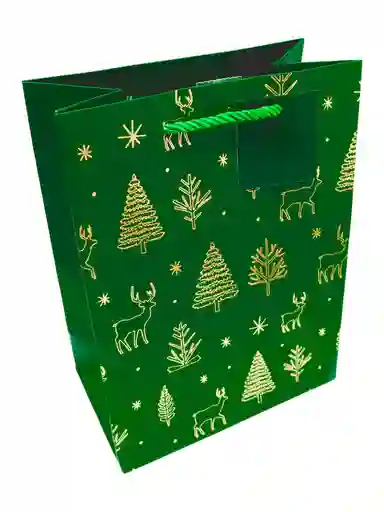 Bolsa De Regalo Iconos De Navidad (grande)