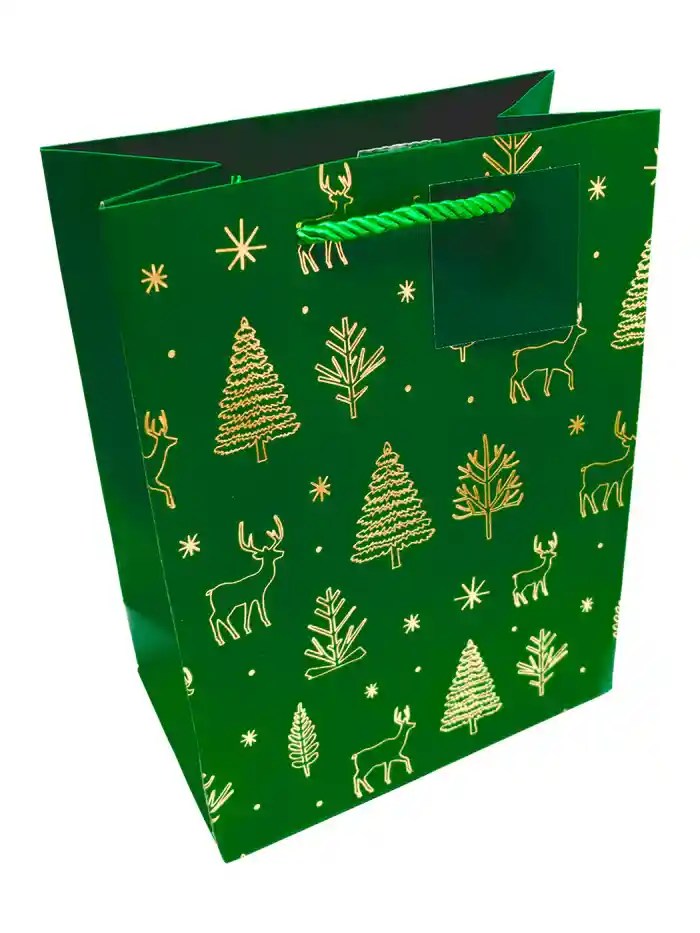 Bolsa De Regalo Iconos De Navidad (grande)