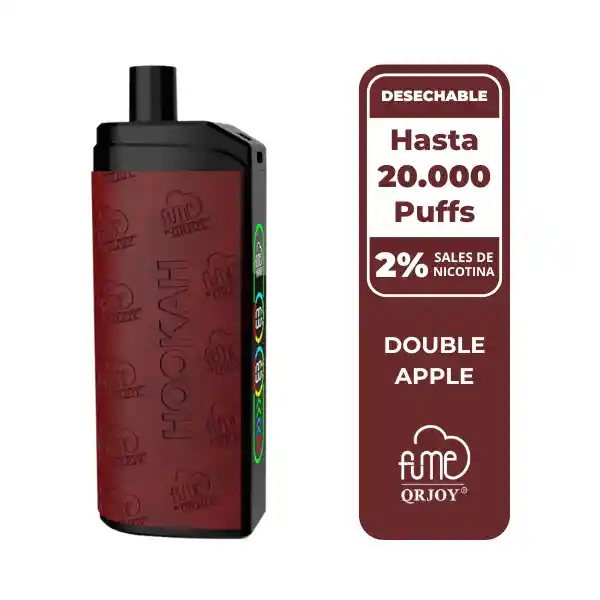 Fume Hookah Double Apple 20.000 Puffs.
