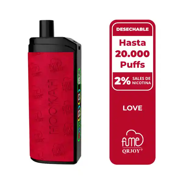 Fume Hookah Love 20.000 Puffs.