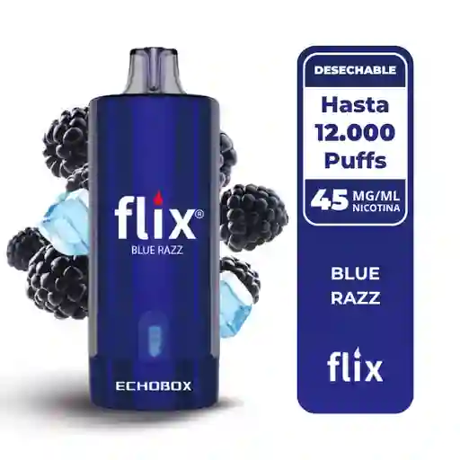 Flix Echobox Blue Razz 12.000 Puffs.
