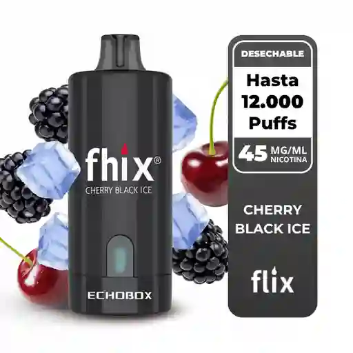 Flix Echobox Cherry Black Ice 12.000 Puffs.
