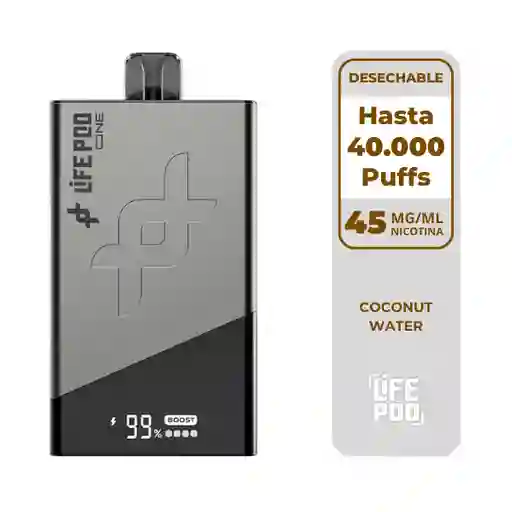 Life Pod One Coconut Water 40.000 Puffs.