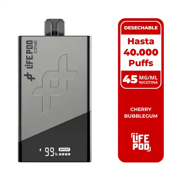 Life Pod One Cherry Bubblegum 40.000 Puffs.