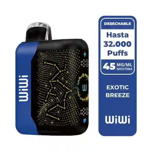 Wiwi Plus Exotic Breeze 32.000 Puffs.