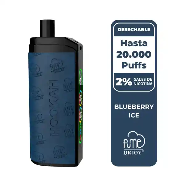 Fume Hookah Blueberry Ice 20.000 Puffs.