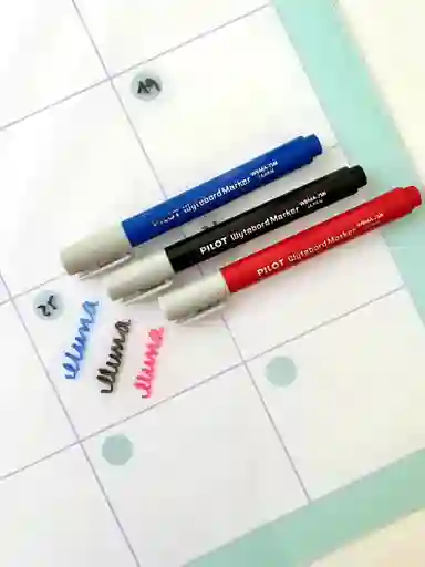 Marcador Pizarra Pilot Punta Fina Azul