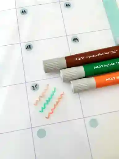 Marcador Pizarra Pilot Punta Media Café