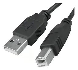 Cable Impresora Escaner Multifuncional Termica Color Negro