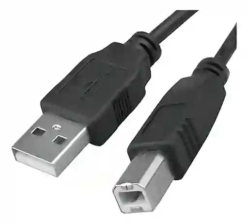 Cable Impresora Escaner Multifuncional Termica Color Negro