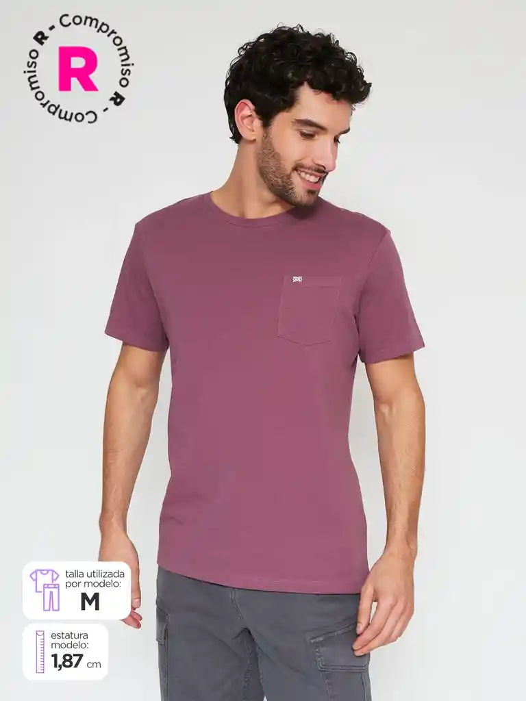 Regatta-polera Mc Cn Bas Rgt Ss25 Burde L