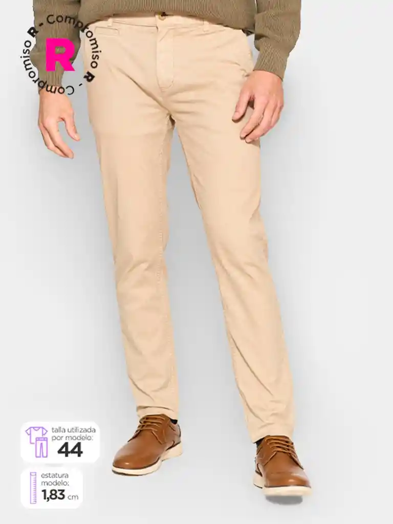 Marquis-pantalon Dario Chino Mqs Tt Beige 46