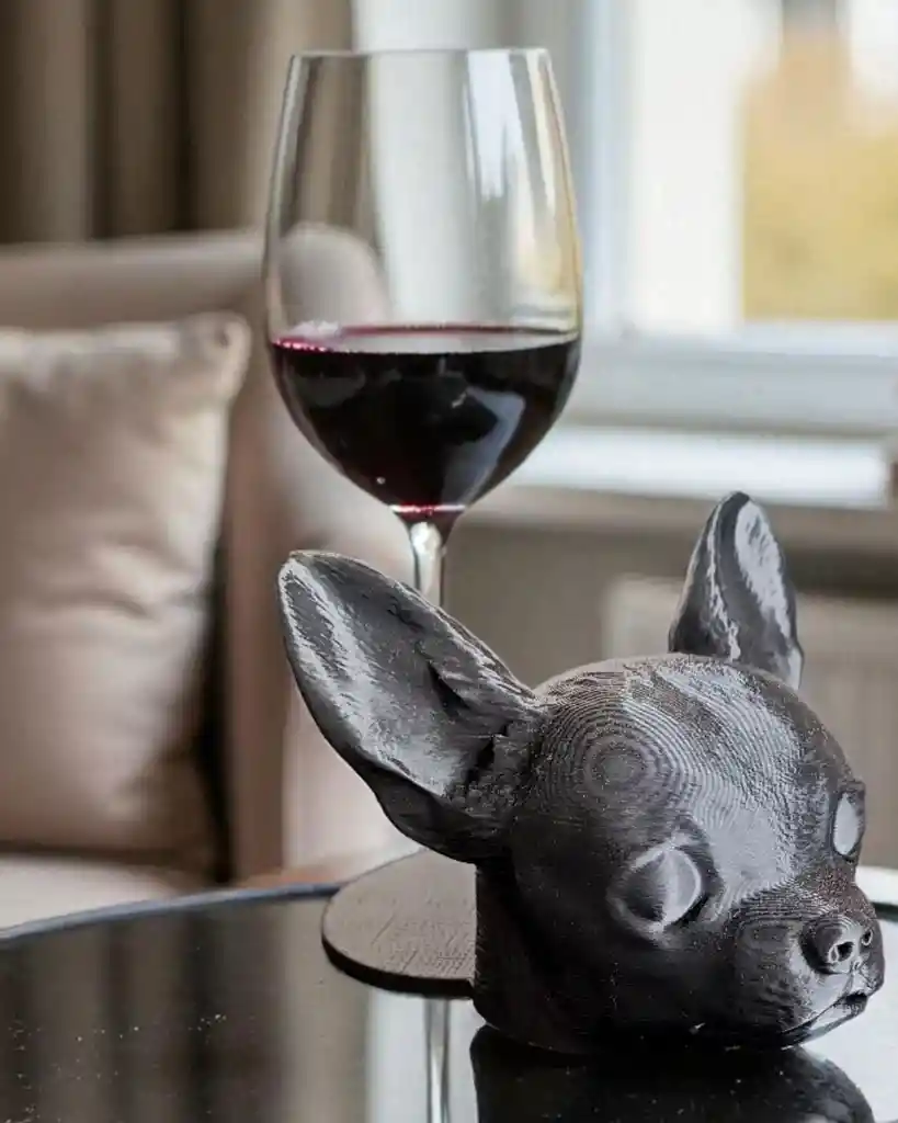 Perrito Posa Vasos Diseño B