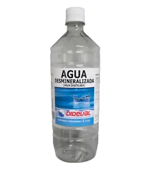Agua Desmineralizada 1 Lt Dideval