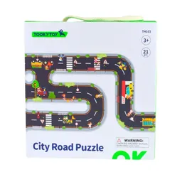 Puzzle Carretera De Ciudad Tooky Toy Th103