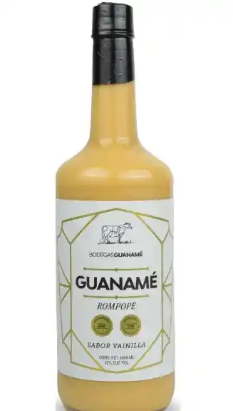 Guaname Rompope Sabor Vainilla 1000 Ml