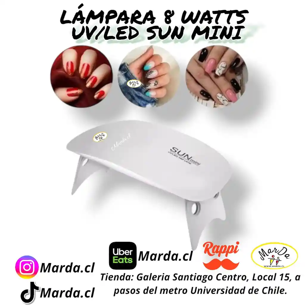 Lampara Sun Mini Uv/led