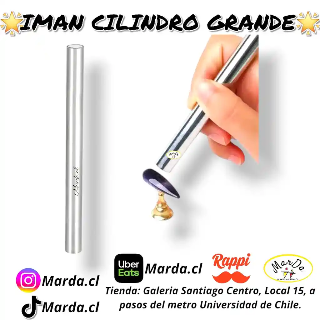 Iman Cilindro Grande Efecto Ojo De Gato