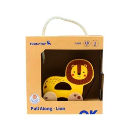 León De Madera Para Arrastrar Tooky Toy Tj008a