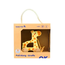 Jirafa De Madera Para Arrastrar Tooky Toy Tj009a