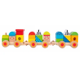Tren Apilable Animales Tooky Toy Tkb383n