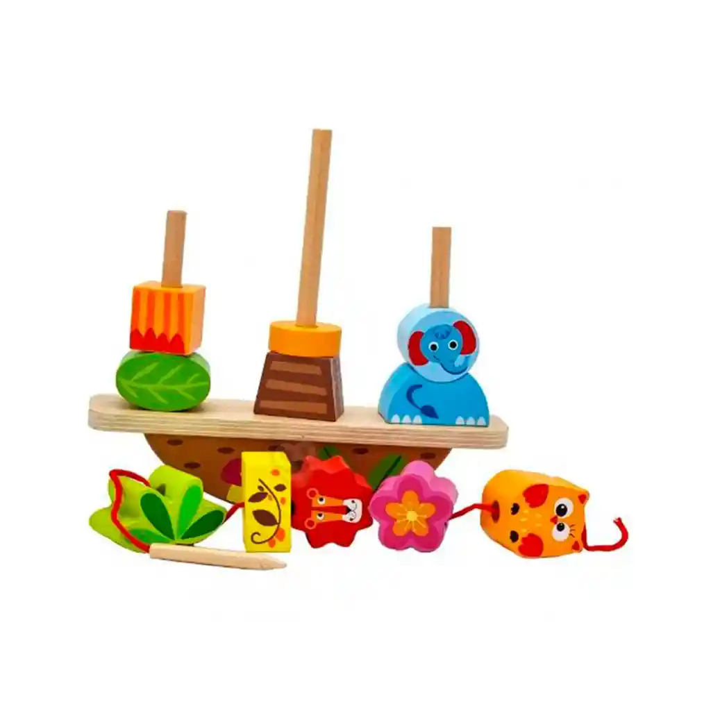 Apilador De Balanza Animales Tooky Toy Ty278a