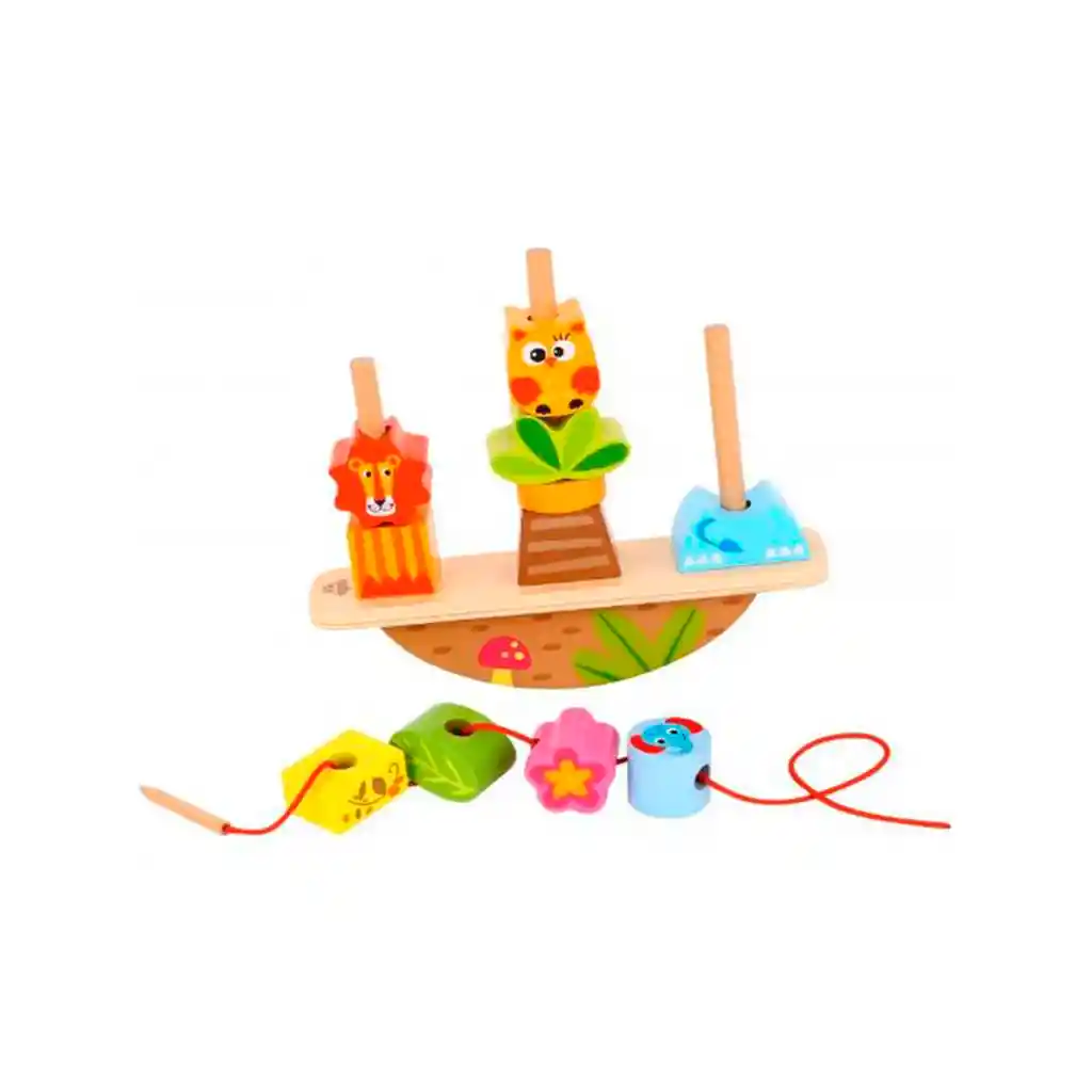 Apilador De Balanza Animales Tooky Toy Ty278a