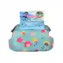 Flotador Con Alitas Flores Celeste Green Dolphin G152