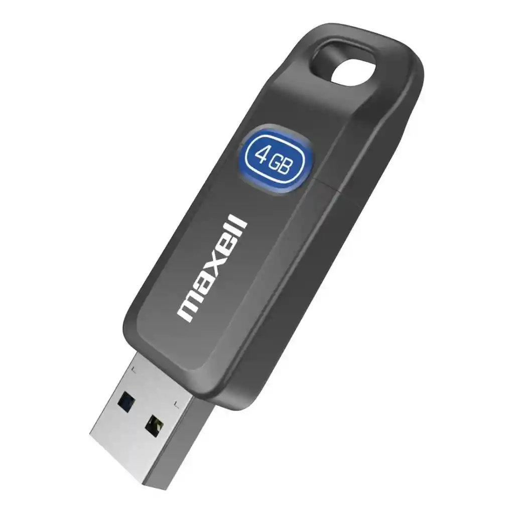 Pendrive Maxell Flix 4gb 2.0 Azul