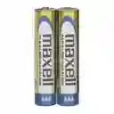 Pilas Alcalinas Maxell Tamaño Aaa 2 Unidades