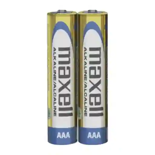 Pilas Alcalinas Maxell Tamaño Aaa 2 Unidades