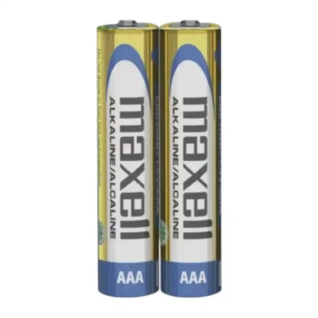 Pilas Alcalinas Maxell Tamaño Aaa 2 Unidades