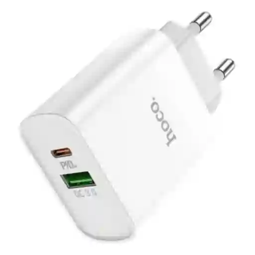 Cargador Dual Hoco C80a 20w