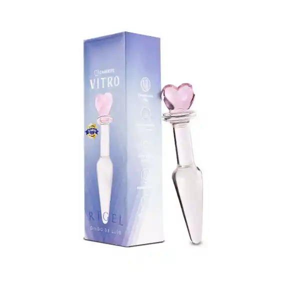 Dildo De Vidrio Rigel 13 Cm Camtoyz