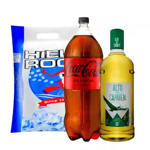 Combo Alto Del Carmen Especial & Coke 3 L