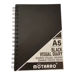 Cuaderno De Hojas Negras A5 25hjs 160grs